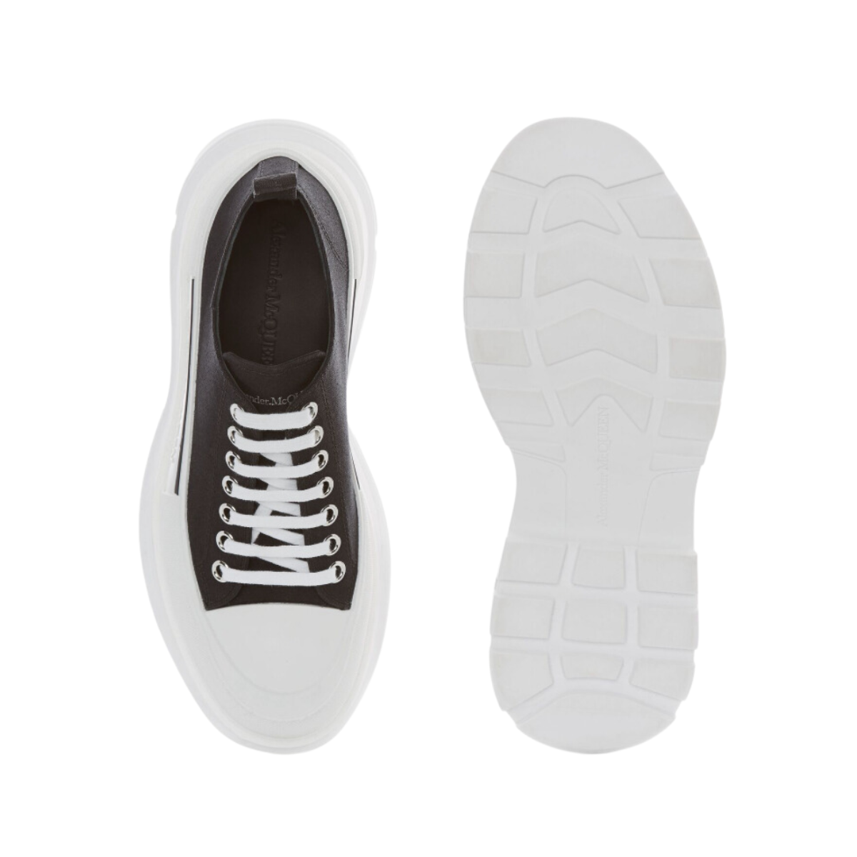 Men's Tread Slick Lace Up in Black/white