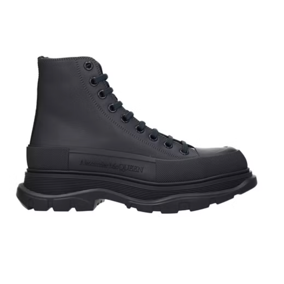 alexander mcqueen | Plain Leather Logo Sneakers