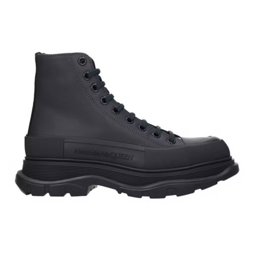 alexander mcqueen | Plain Leather Logo Sneakers