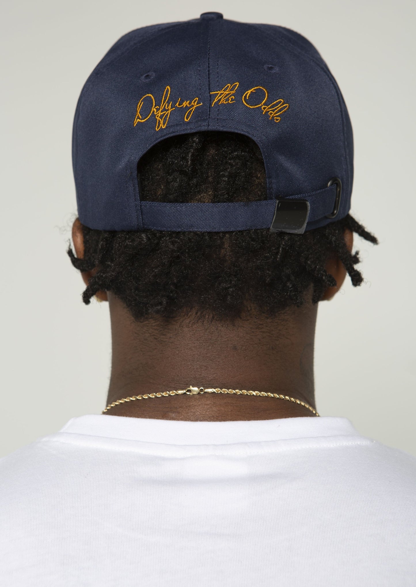 DTO Strapback Navy & Butterscotch/Cream