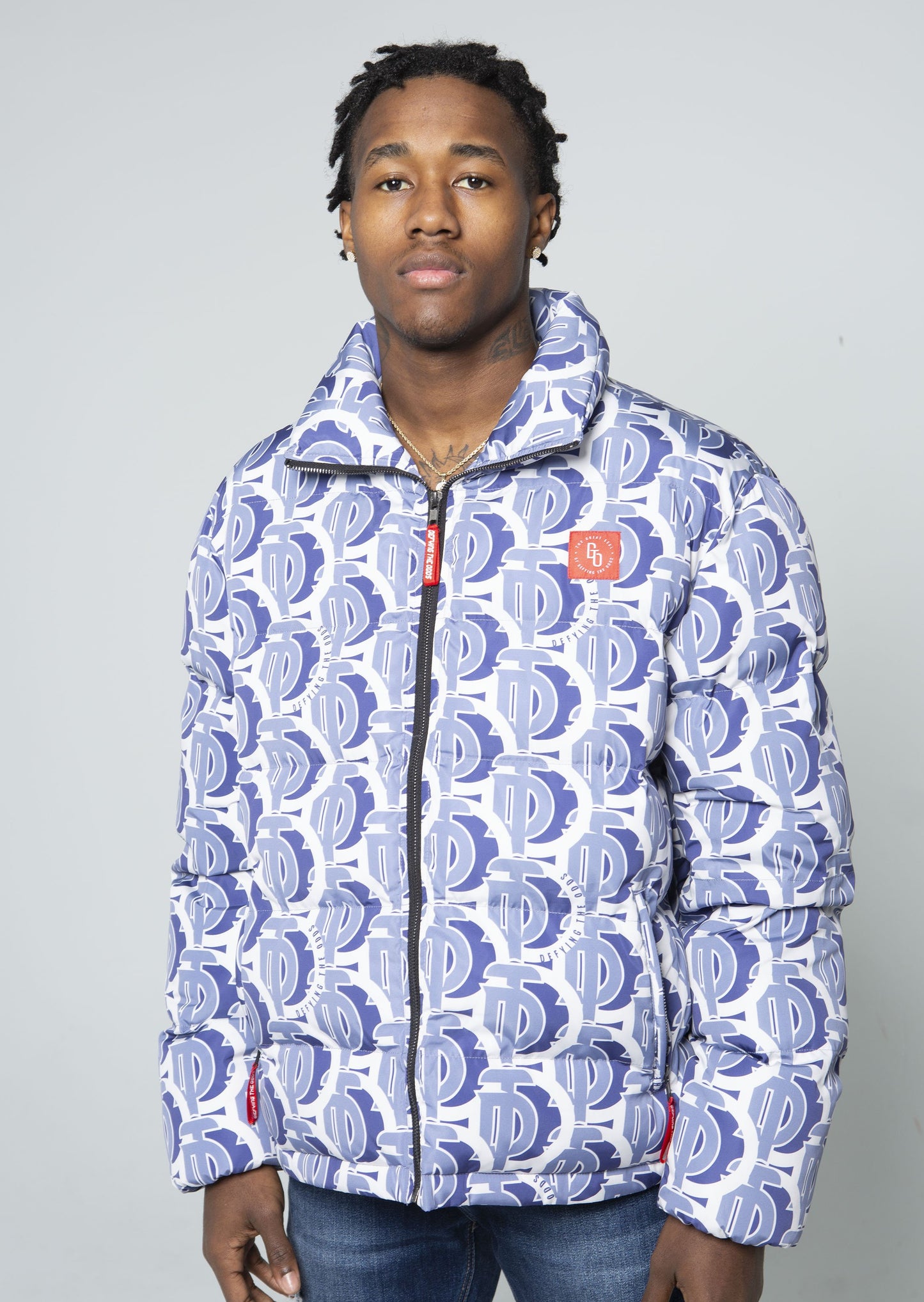 DTO Puffer Coat Blue