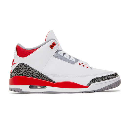 Kids Air Jordan 3 Retro 'Fire Red'